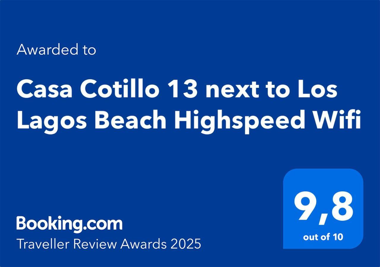 Casa Cotillo 13 Next To Los Lagos Beach Highspeed Wifi Екстер'єр фото